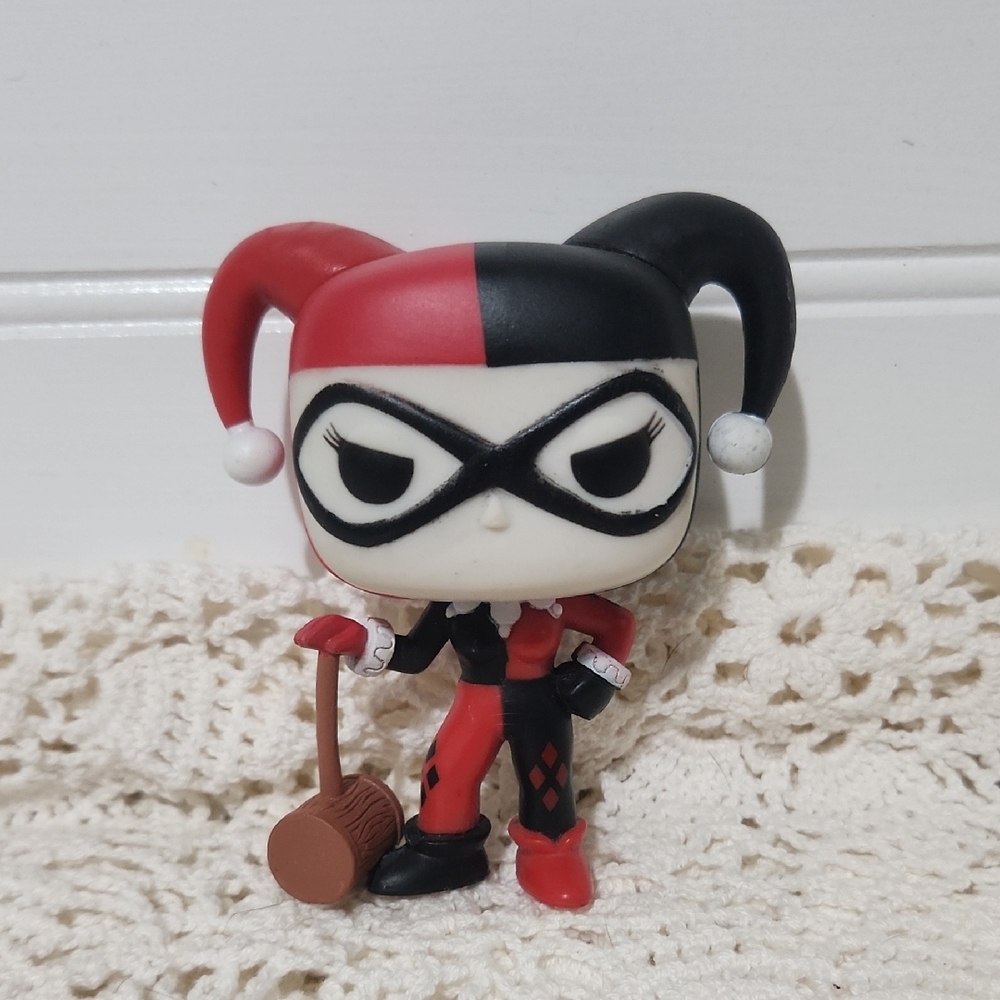 Funko POP DC Comics Harley Quinn With Mallet 45 Vinyl Figure Multicolor